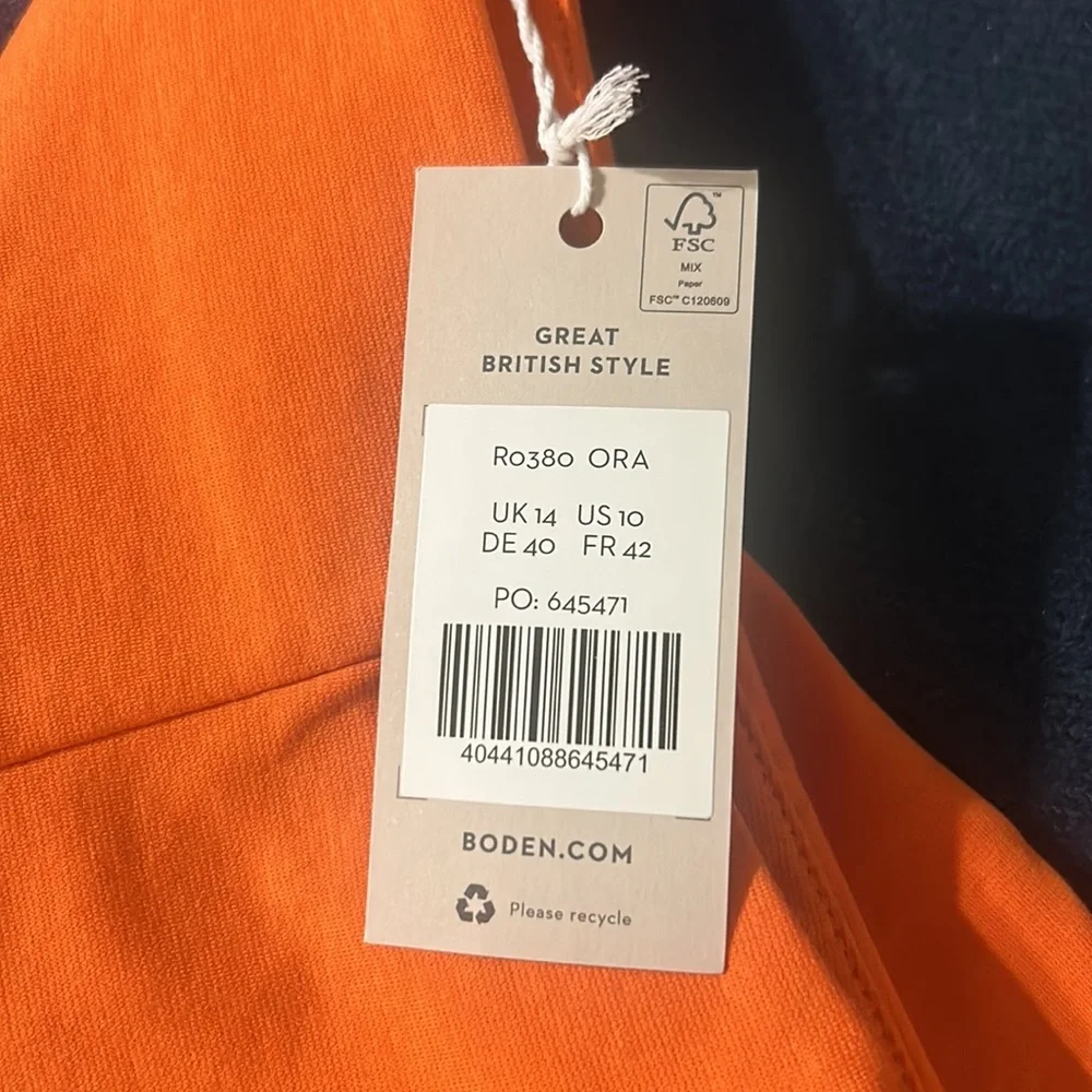 Boden Side Split Jersey Mini Skirt - Picture 5 of 6